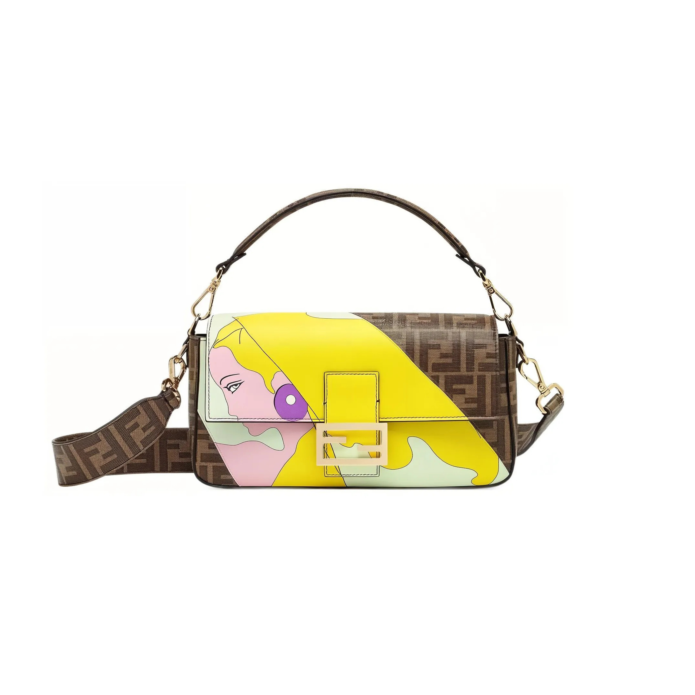 FENDI BAGUETTE BAG 8BR600AJH0F1HB5 (27*15*6m)